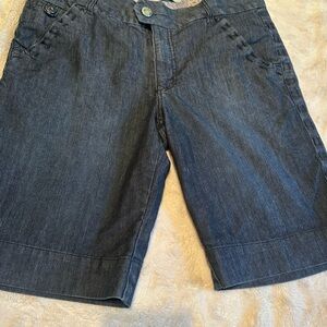 Woman's Blue Denim Shorts